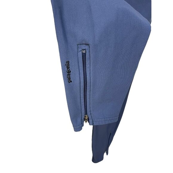 VINTAGE Patagonia Women's M Capilene Blue Thermal Baselayer Bottom Pants Winter - Picture 5 of 6